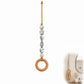 🏠 LIMITED-TIME 50% OFF! 🪵 Decorative Beaded Towel Hanger with Wooden Ring – Boho, Handcrafted, Multi-scene ✨