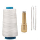 🪡 LIMITED-TIME 50% OFF! ✨ Leather Sewing Awl Kit with Waxed Thread – Interchangeable Needles, 6 Pcs 🧵