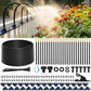 Adjustable Misting Cooling System with Flexible Nozzles