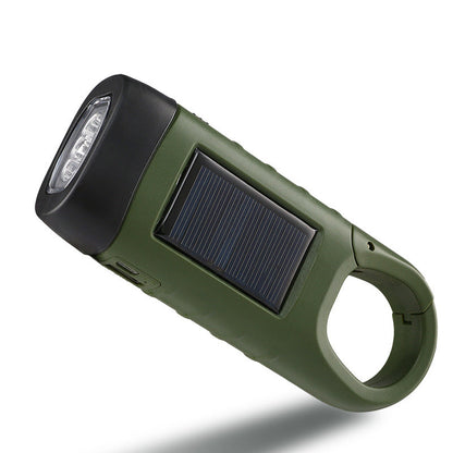 🔦 LIMITED-TIME 50% OFF! ✨ Outdoor Emergency Lamp – Hand Crank, Solar & USB Charging ⛺