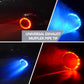 🔥 LIMITED-TIME 50% OFF! ⚡ Universal LED Car Exhaust Muffler Tip – Fire-Breathing Light Effect ✨