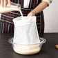 🥛 LIMITED-TIME 50% OFF! 💥 High-Density Reusable Food Strainer Bag – Fine Mesh, Durable, Drawstring 🧺