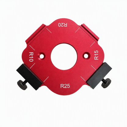 🪵 LIMITED-TIME 50% OFF! ✨ Woodworking Router Template Round Corner Jig – Anti-Slip, Precise 🛠️