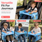 🚗 LIMITED-TIME 50% OFF! ✨ Kids Car Seat Travel Tray – Drawing Board & Storage Organizer 🎨