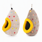 🥚 LIMITED-TIME 50% OFF! ⚡ Hanging Cotton Bird Nest Hammock – Double-Layer Fleece Warm Cave For Small Birds ✨