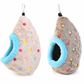 🥚 LIMITED-TIME 50% OFF! ⚡ Hanging Cotton Bird Nest Hammock – Double-Layer Fleece Warm Cave For Small Birds ✨