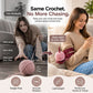 🧶 LIMITED-TIME 50% OFF! ⚡ Wearable Arm Yarn Holder – Rotating Platform & Adjustable Straps ✨