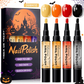🎃 LIMITED-TIME 50% OFF! ✨ Quick-Dry Halloween Nail Polish Pen Set – Water-Based, Odor-Free, Precise Nail Art 💅
