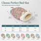 🐾 LIMITED-TIME 50% OFF! 🛏️ Semi Enclosed Warm Pet Sleeping Bag Bed – Windproof, Plush, Cozy 🌨️