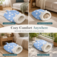 🐾 LIMITED-TIME 50% OFF! 🛏️ Semi Enclosed Warm Pet Sleeping Bag Bed – Windproof, Plush, Cozy 🌨️