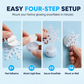 ❄️ LIMITED-TIME 50% OFF! ✨ Glowing Snowflake Wall Stickers – LED Lit, Dreamy Winter, Simple Install 🎁