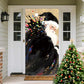 🎄 LIMITED-TIME 50% OFF! 🎅 Christmas Door Cover For Instant Holiday Decor – Fade Resistant, Multi-Scene, Vivid Prints ✨