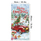 🎄 LIMITED-TIME 50% OFF! 🎅 Christmas Door Cover For Instant Holiday Decor – Fade Resistant, Multi-Scene, Vivid Prints ✨