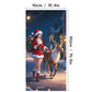 🎄 LIMITED-TIME 50% OFF! 🎅 Christmas Door Cover For Instant Holiday Decor – Fade Resistant, Multi-Scene, Vivid Prints ✨