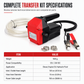 ⚡ LIMITED-TIME 50% OFF! ⛽ Upgraded Second Generation Electric Gear Oil Transfer Pump – Self-priming, Portable, Efficient ✨