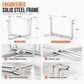 🗑️ LIMITED-TIME 50% OFF! 🧺 Foldable 304 Stainless Steel Trash Bag Holder Stand – Rustproof, Compact, Multi-use ✨