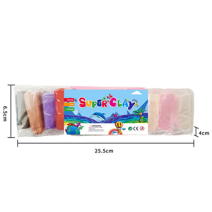 🎨 LIMITED-TIME 50% OFF! 🟡 Multi-Color Lightweight Clay Set – Air Dry, Soft Mold, Non-toxic ✨
