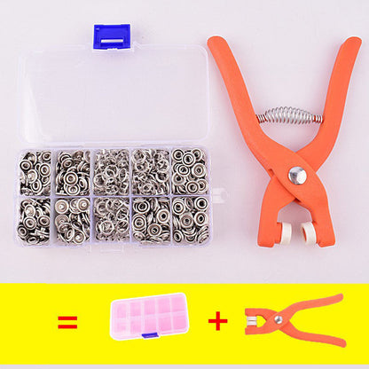 🧷 LIMITED-TIME 50% OFF! ✨ Sew-Free Snap Fastener Plier Kit – Easy Install, Ergonomic, Multi-Purpose 📦