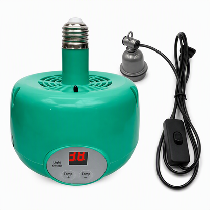 🐥 LIMITED-TIME 50% OFF! 🌡️ Intelligent Temperature Control Brooder Heater – Even Warm Air, Easy Install, Safe Housing ✨