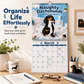 📅 LIMITED-TIME 50% OFF! 🐶 Naughty Dachshunds Dog Wall Calendar – Funny, Writeable, Decorative ✨