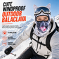 🐆 LIMITED-TIME 50% OFF! ❄️ Animal Print Windproof Balaclava Face Mask – Breathable, Warm, Cute Ears 🛷