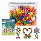 ❄️ LIMITED-TIME 50% OFF! 🧩 Kids 3D Interlocking Snowflake Building Blocks – Stable Build, Burr-free, Colorful ✨