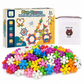 ❄️ LIMITED-TIME 50% OFF! 🧩 Kids 3D Interlocking Snowflake Building Blocks – Stable Build, Burr-free, Colorful ✨