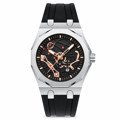 ⌚ LIMITED-TIME 50% OFF! ✨ Men's Sport Quartz Watch – Hollow Look, Luminous Hands, Water Resistant 🌟
