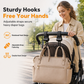 👶 BUY 1 GET 1 FREE! 🛒 360 Degree Rotatable Double Stroller Hooks – Heavy Load, Multi-scene, Easy Install ✨