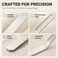 🧈 LIMITED-TIME 50% OFF! 🔪 Professional 304 Stainless Steel 3-in-1 Butter Knife and Spreader – Multi-use, Sturdy, Comfort Grip ✨