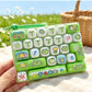 ⌨️ LIMITED-TIME 50% OFF! 🐱 Cute Keyboard Button Keychain Fidget Toy – Tactile Press, Animal Design, Portable ✨