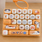 ⌨️ LIMITED-TIME 50% OFF! 🐱 Cute Keyboard Button Keychain Fidget Toy – Tactile Press, Animal Design, Portable ✨