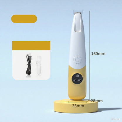 🐾 LIMITED-TIME 50% OFF! ✨ Rechargeable Pet Hair & Paw Trimmer Kit – Safe Blade, Low‑Noise, LED Assisted ✂️
