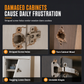 🪑 Buy 1 Get 1 Free! 🔩 Universal Stainless Steel Cabinet Hinge Repair Plate Kit – Reinforce Hinge, Rustproof, Simple Install ✨