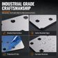 🪑 Buy 1 Get 1 Free! 🔩 Universal Stainless Steel Cabinet Hinge Repair Plate Kit – Reinforce Hinge, Rustproof, Simple Install ✨
