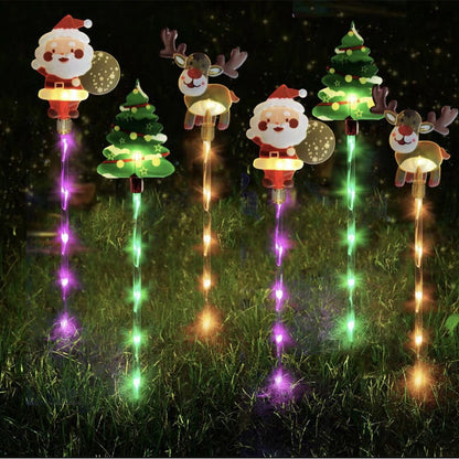 🎄 LIMITED-TIME 50% OFF! ☀️ Warm Glow Festive Garden Stake Lights – Waterproof, Easy Install, Soft Glow ✨