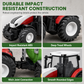 🚜 LIMITED-TIME 50% OFF! 🚛 Large Kids Farm Tractor Toy Set – Friction Powered, Swap Trailers, Drop Resistant ✨