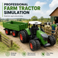 🚜 LIMITED-TIME 50% OFF! 🚛 Large Kids Farm Tractor Toy Set – Friction Powered, Swap Trailers, Drop Resistant ✨