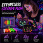 🎉 LIMITED-TIME 50% OFF! ✨ UV Glow Party Tattoo Pens – Skin-Safe, Quick Dry, Multi-Surface ✨