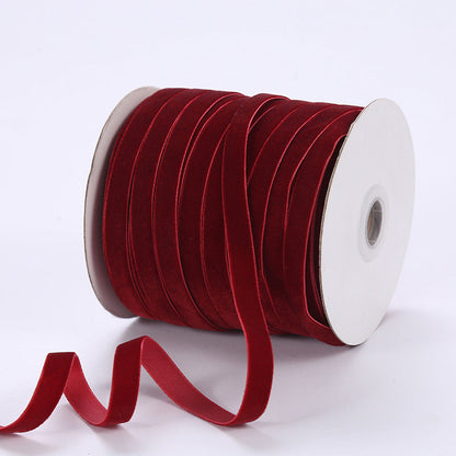 🎄 LIMITED-TIME 50% OFF! ✨ Premium Christmas Ribbon – Soft Velvet, Shape-Keeping, Versatile 🎁