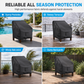 🪑 LIMITED-TIME 50% OFF! ✨ Waterproof Patio Chair Cover – Windproof, Sun & Dust Protection, Oxford Fabric ☔