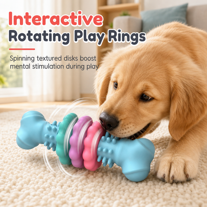 🦴 LIMITED-TIME 50% OFF! 🐶 Durable TPR Bone Shaped Dog Chew Toy – Tough, Textured, Interactive ✨