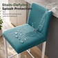 🍽️ LIMITED-TIME 50% OFF! ✨ Waterproof Stretch Dining Chair Cover – Jacquard Fabric, Stain Resistant, Snug Fit 🪑