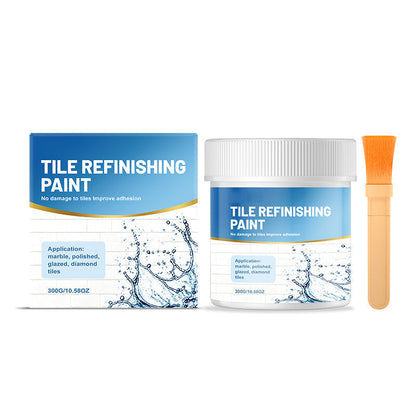 🛁 LIMITED-TIME 50% OFF! 🎨 White Tile Refinishing Paint – Waterproof, Easy Apply, Bright Finish ✨