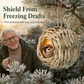🌿 LIMITED-TIME 50% OFF! 🐦 Handwoven Straw Spherical Bird Nest – Artisan Crafted, Weather Resistant, Garden Decor 🍃