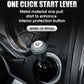🚗 LIMITED-TIME 50% OFF! ✨ One-Click Start Lever Cover – Tactile Feel, Metal Build, Universal Fit ⚙️