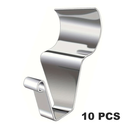 🏡 LIMITED-TIME 50% OFF! 🪝 Heavy Duty 304 Stainless Steel Vinyl Siding Hooks – No Drill, Rustproof, Stable Hold ☀️