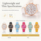 ⌚ LIMITED-TIME 50% OFF! ✨ Women's Quartz Watch with Leather Strap – Elegant, Lightweight, Versatile 🤍