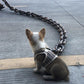 🐶 LIMITED-TIME 50% OFF! 🤣 Funny Imitates Iron Dog Chain Leash – Novelty Look, Sturdy, Comfort Grip 🚶