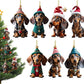🐶 LIMITED‑TIME 50% OFF! ✨ Puppy‑Shaped Christmas Tree Ornaments – Acrylic Craft, Multi‑Scene Hanging, Holiday Gift‑Ready 🎄
